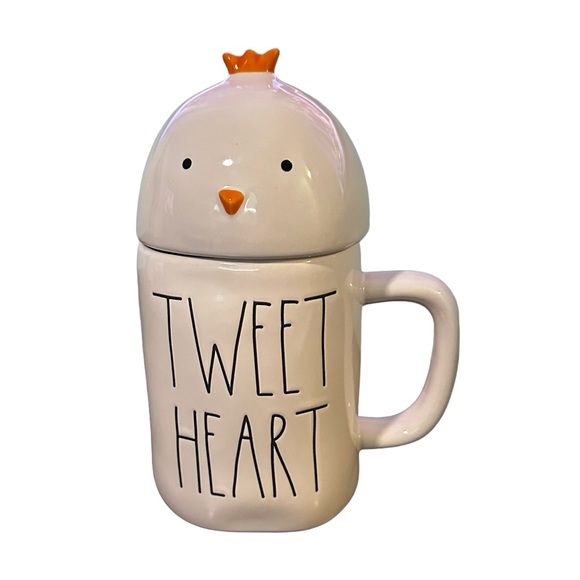 Rae Dunn Other - RAE DUNN “TWEET HEART” MUG WITH REMOVABLE CHICK TOPPER